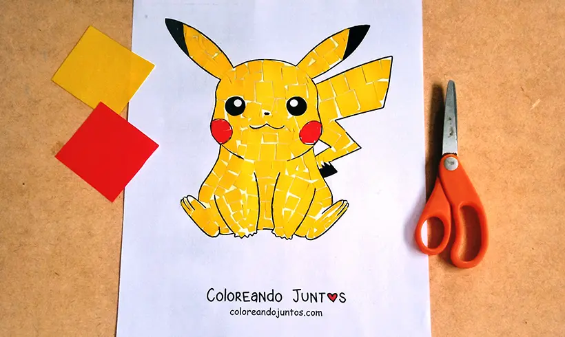 Desenho de Pokémon colorido por Colorindo Juntos