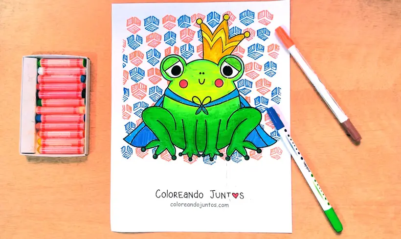 Desenho de príncipe colorido por Colorindo Juntos