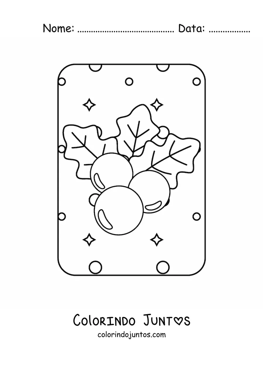 Desenho para colorir de visco