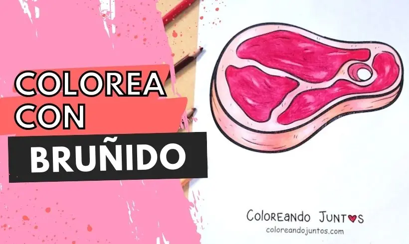 Brunido com cores