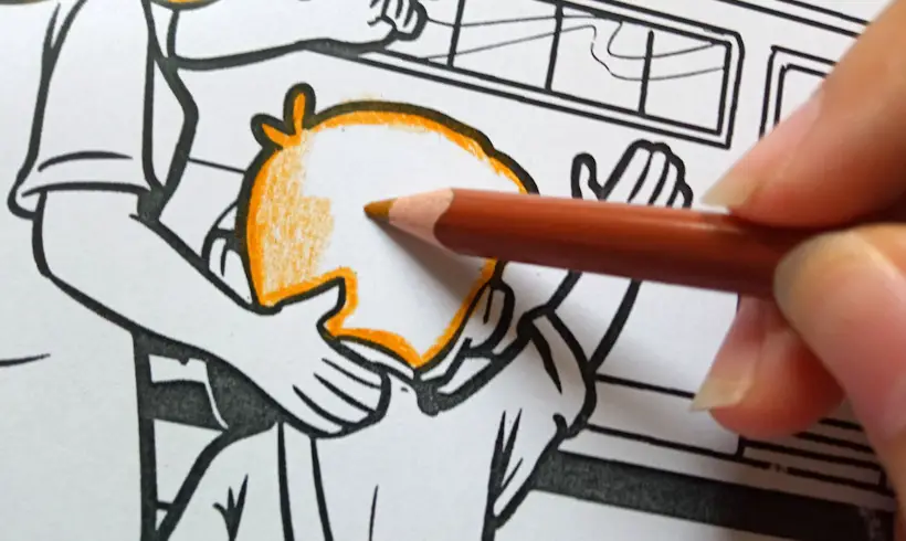 Passo 2 para Colorir por Camadas