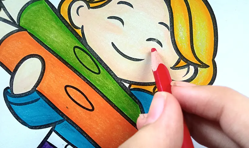 Passo 5 para aplicar a técnica de Colorir em Círculos