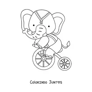 Desenho para colorir de um palhaco animado fazendo malabarismos