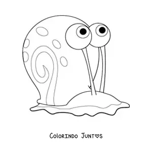Desenho para colorir do Gary