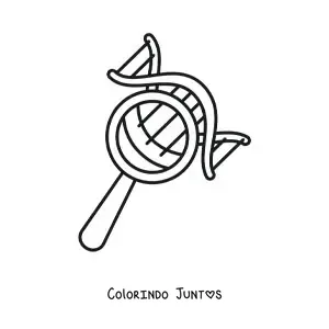 Desenho para colorir da genética