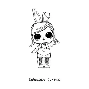 Desenho para colorir de L.O.L. Surprise Bunny