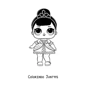 Desenho para colorir de L.O.L. Surprise Fancy